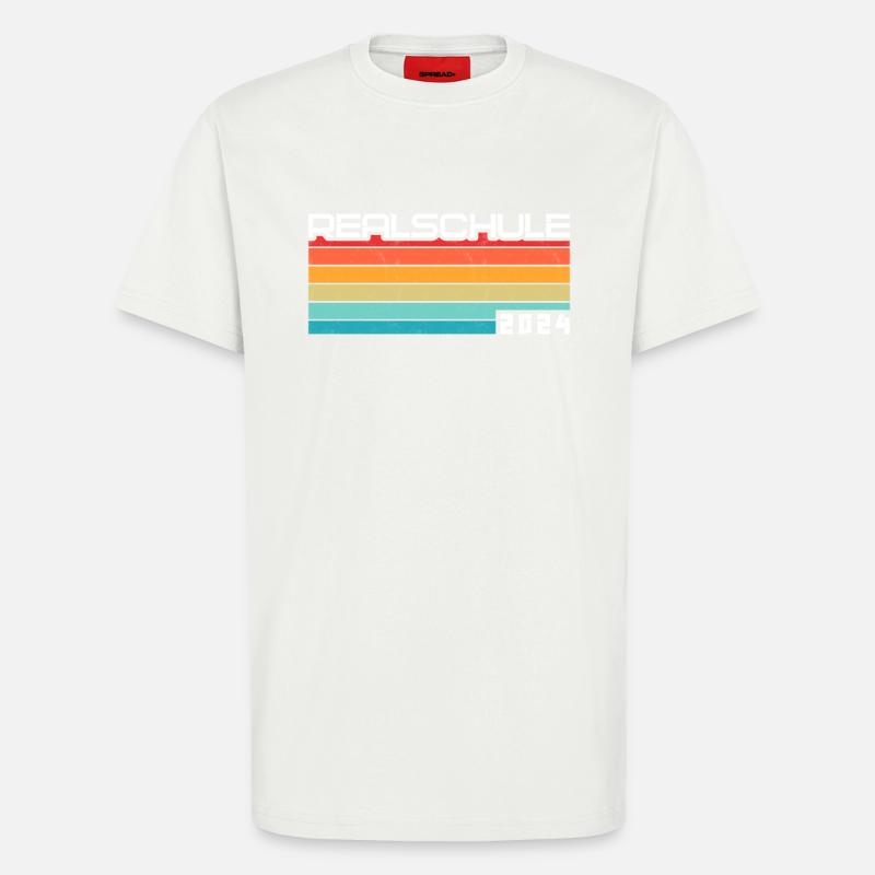 Lycée Jeunes Filles Lycée 2024 - T-shirt bio décontracté fabriqué en UE - OFF WHITE