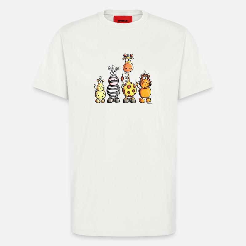 Das Afrika Team - T-Shirt - made by SPREAD - OFF WHITE
