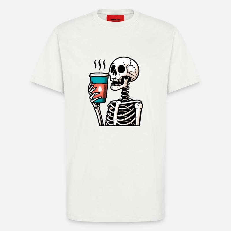 Caffé Os Tee - T-Shirt - made by SPREAD - OFF WHITE
