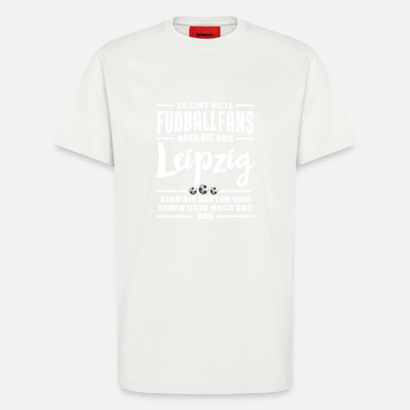 Fußball Leipzig - T-Shirt - made by SPREAD - OFF WHITE