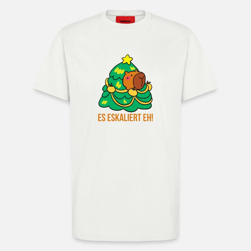 Es eskaliert eh! - T-Shirt - made by SPREAD - OFF WHITE