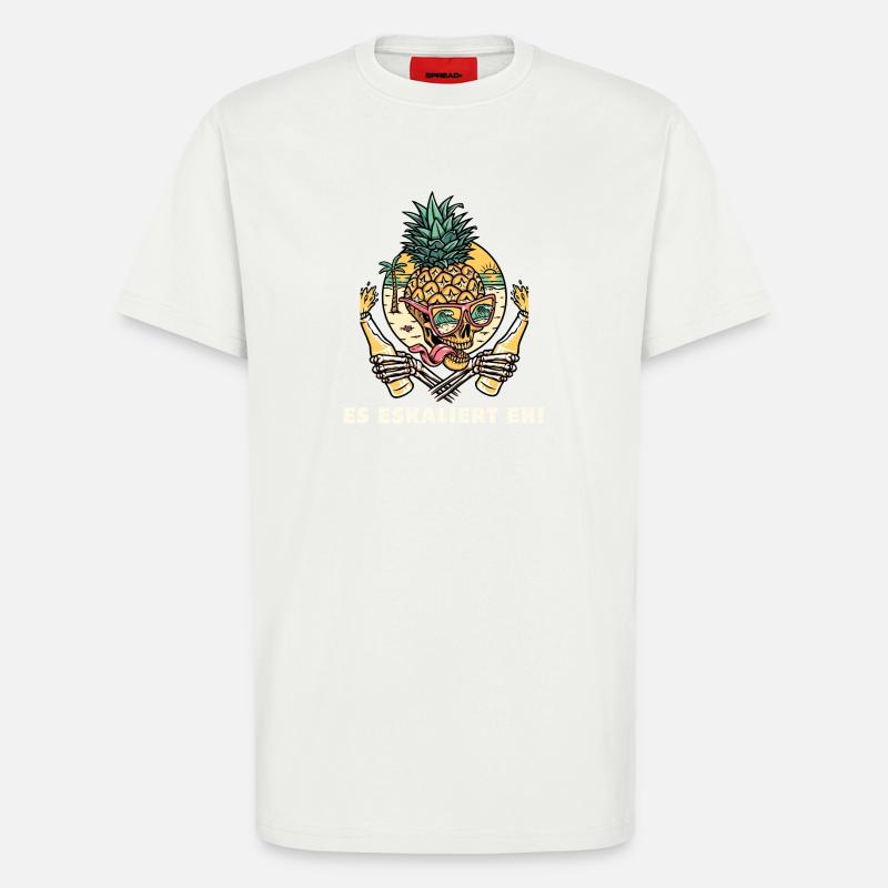 Es eskaliert eh! - T-Shirt - made by SPREAD - OFF WHITE