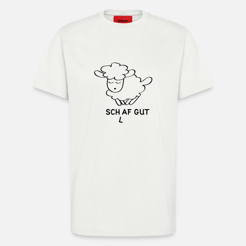 (l)af gut - T-Shirt - made by SPREAD - OFF WHITE
