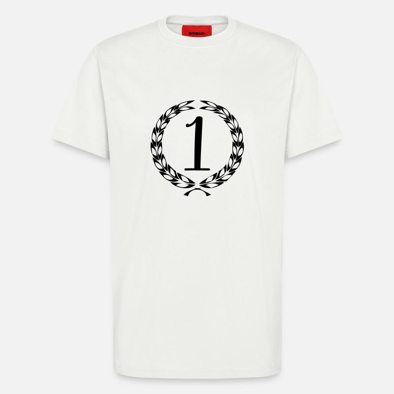 1 kranz - T-Shirt - made by SPREAD - OFF WHITE