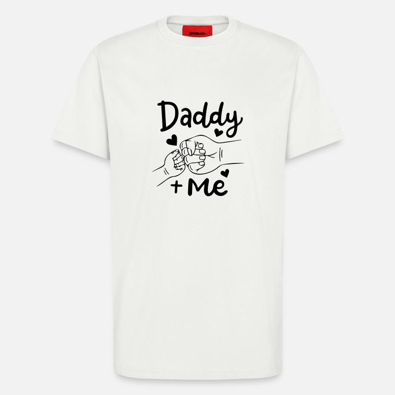 Papa, ich - T-Shirt - made by SPREAD - OFF WHITE