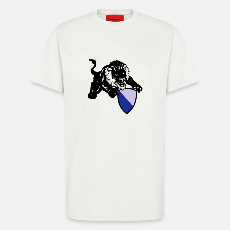 zürich löwe - T-Shirt - made by SPREAD - OFF WHITE