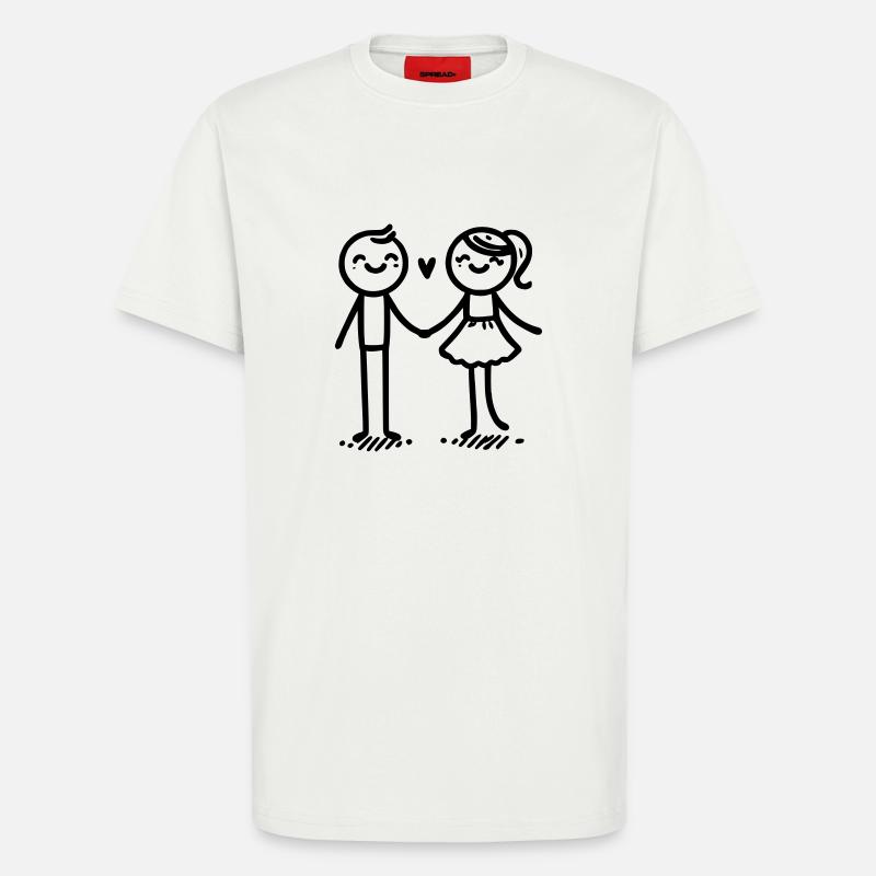 Tanz der Liebe - T-Shirt - made by SPREAD - OFF WHITE
