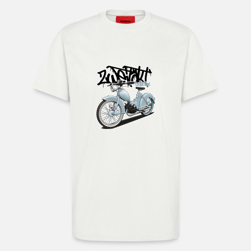 SR2 (hellblau) // Illustration - T-Shirt - made by SPREAD - OFF WHITE