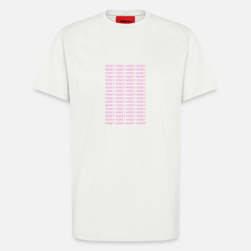 HONIG GELD - T-Shirt - made by SPREAD - OFF WHITE