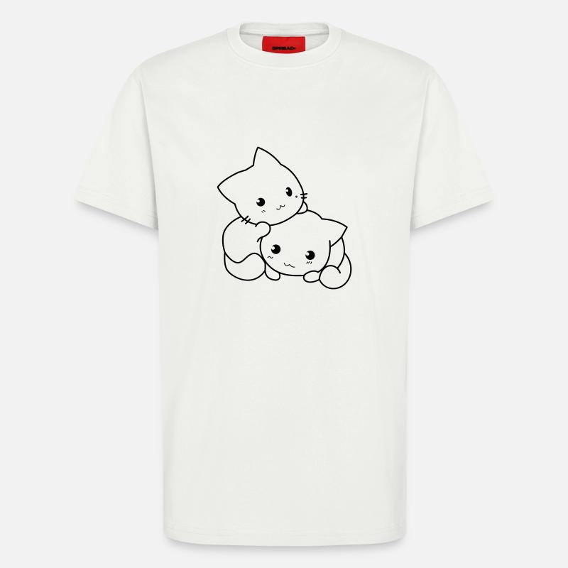 Kittens - T-Shirt - made by SPREAD - OFF WHITE
