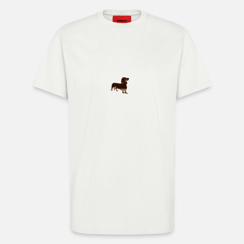 Dackel - T-Shirt - made by SPREAD - OFF WHITE
