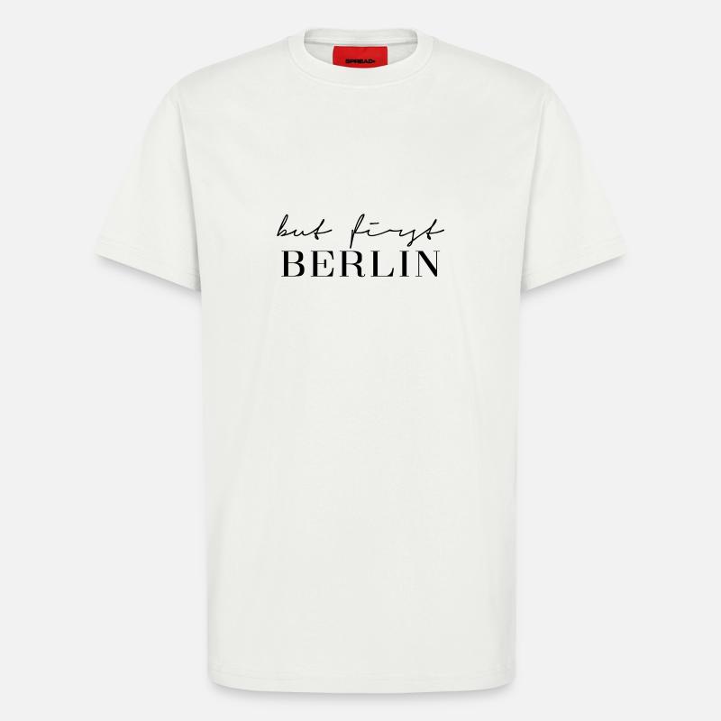 First Berlin - T-Shirt - made by SPREAD - OFF WHITE