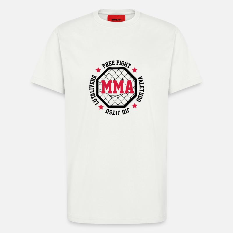 MMA - T-Shirt - made by SPREAD - OFF WHITE