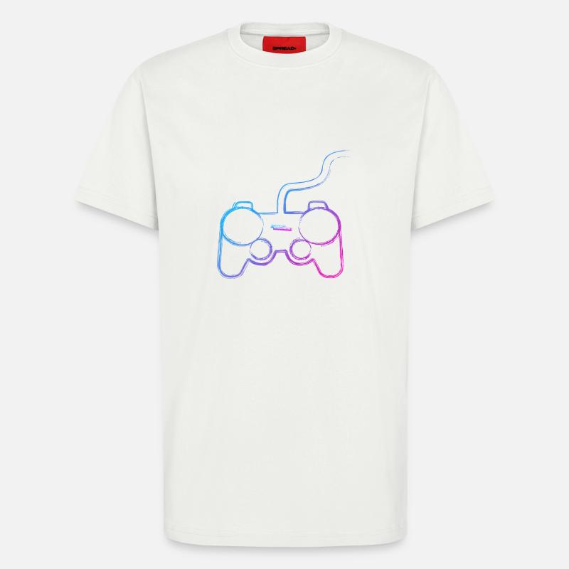 Graffiti-Controller - T-Shirt - made by SPREAD - OFF WHITE
