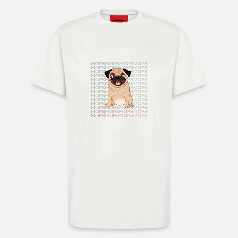 MOPS MOPS MOPS - T-Shirt - made by SPREAD - OFF WHITE