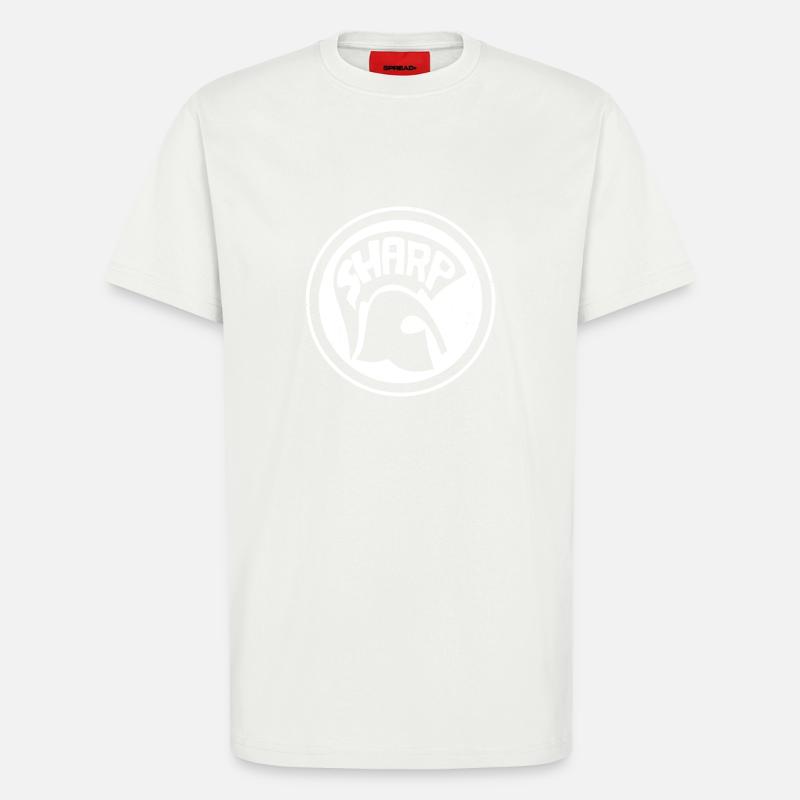 SHARP - SHARP - T-Shirt - made by SPREAD - OFF WHITE