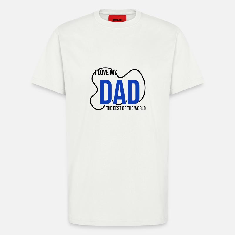 Bester Vater der Welt - T-Shirt - made by SPREAD - OFF WHITE
