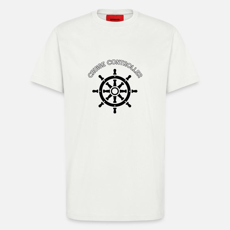 Cruise Controller | Water Command - T-Shirt - made by SPREAD - OFF WHITE