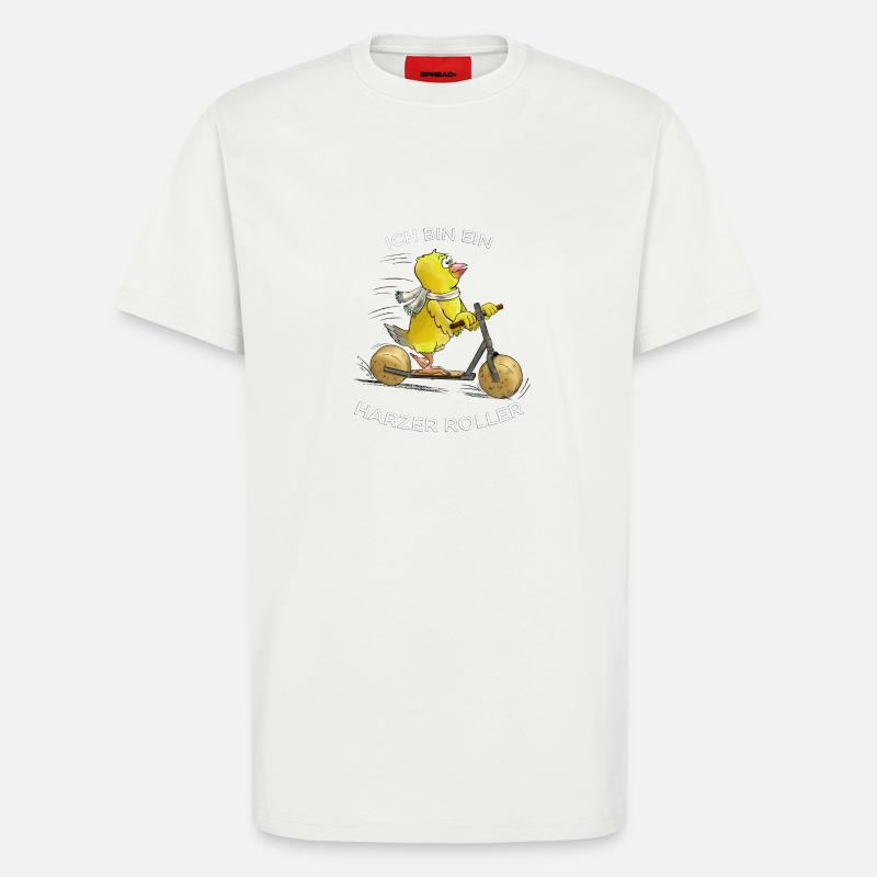 Ich bin ein Harzer Roller - T-Shirt - made by SPREAD - OFF WHITE