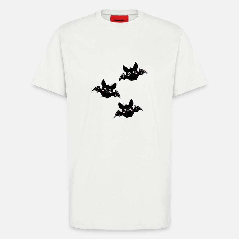 Fledermäuse - T-Shirt - made by SPREAD - OFF WHITE