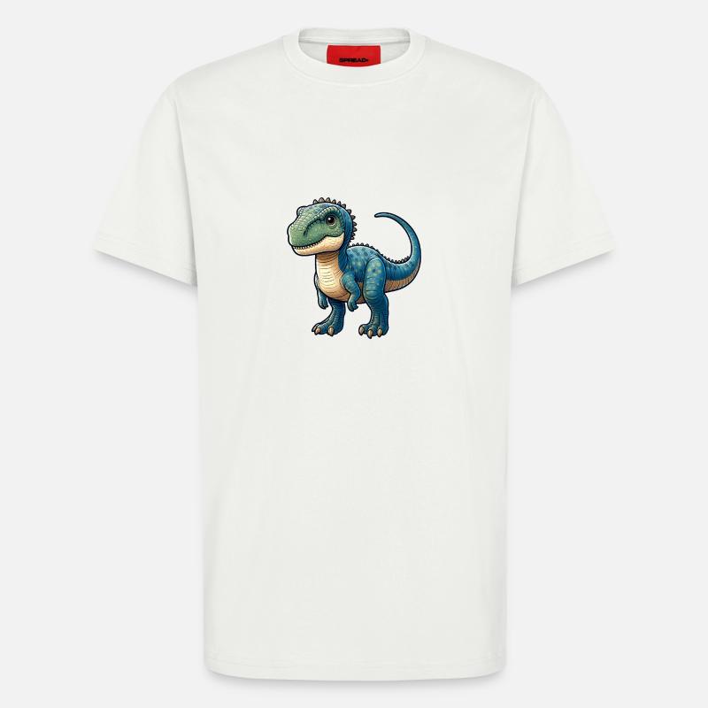Wildtier-Dinosaurier - T-Shirt - made by SPREAD - OFF WHITE
