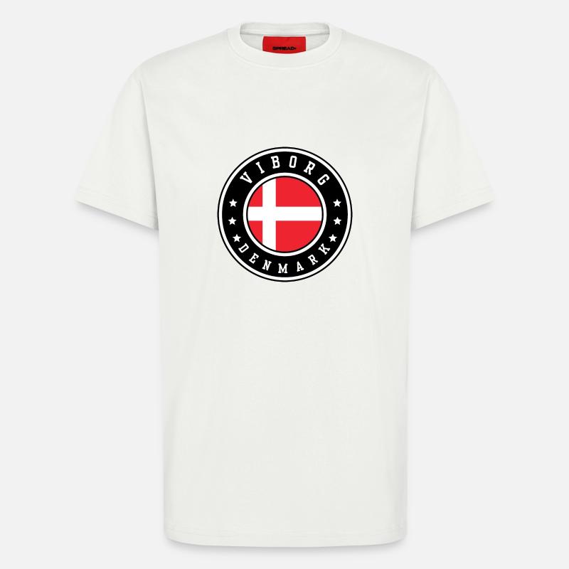 Viborg, Dänemark - T-Shirt - made by SPREAD - OFF WHITE