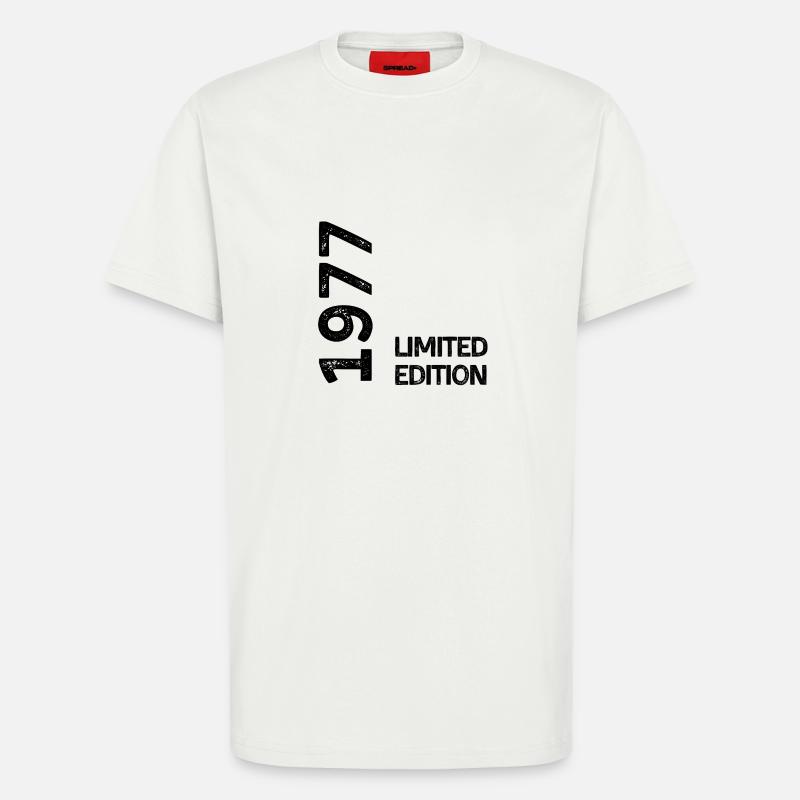 1977 Limitierte Auflage - T-Shirt - made by SPREAD - OFF WHITE
