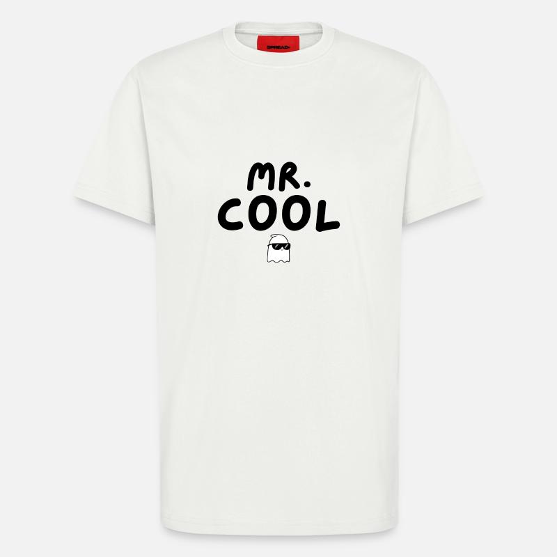 Herr cool - T-Shirt - made by SPREAD - OFF WHITE