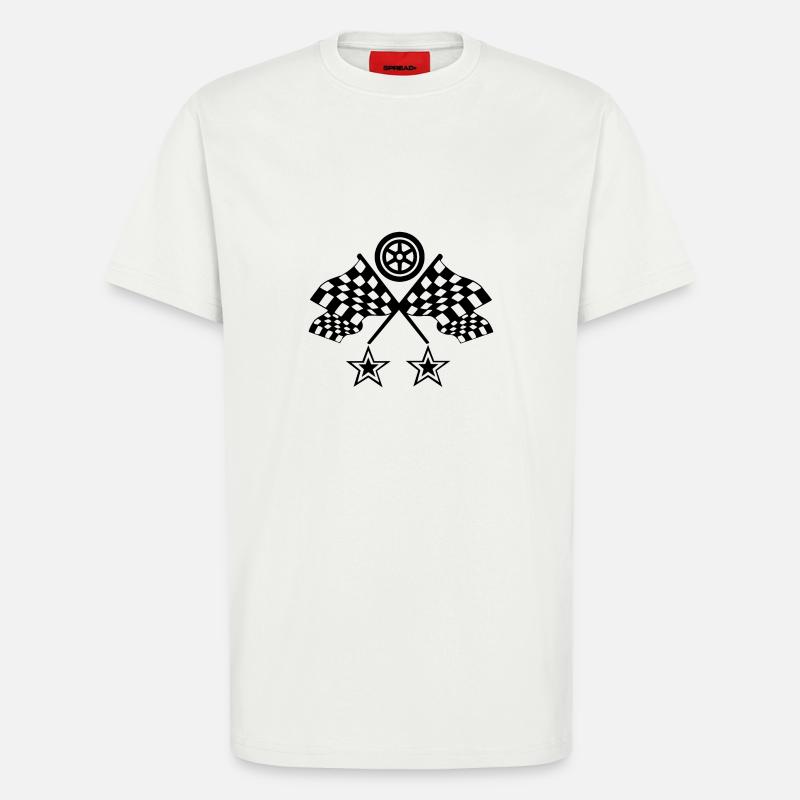 Auto - T-Shirt - made by SPREAD - OFF WHITE