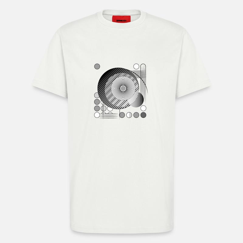 Design "Threads of Perception" - T-Shirt - made by SPREAD - OFF WHITE