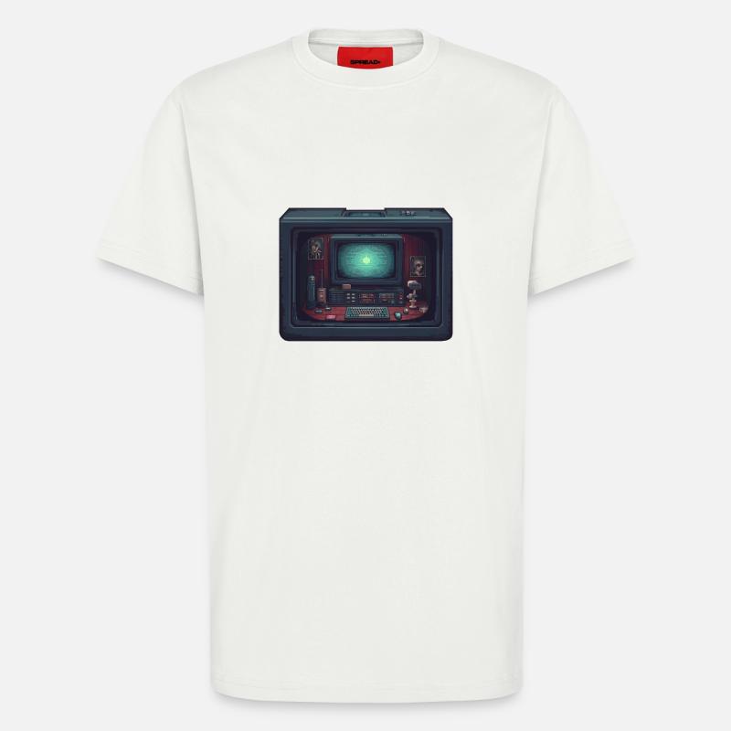Computer im Computer - T-Shirt - made by SPREAD - OFF WHITE