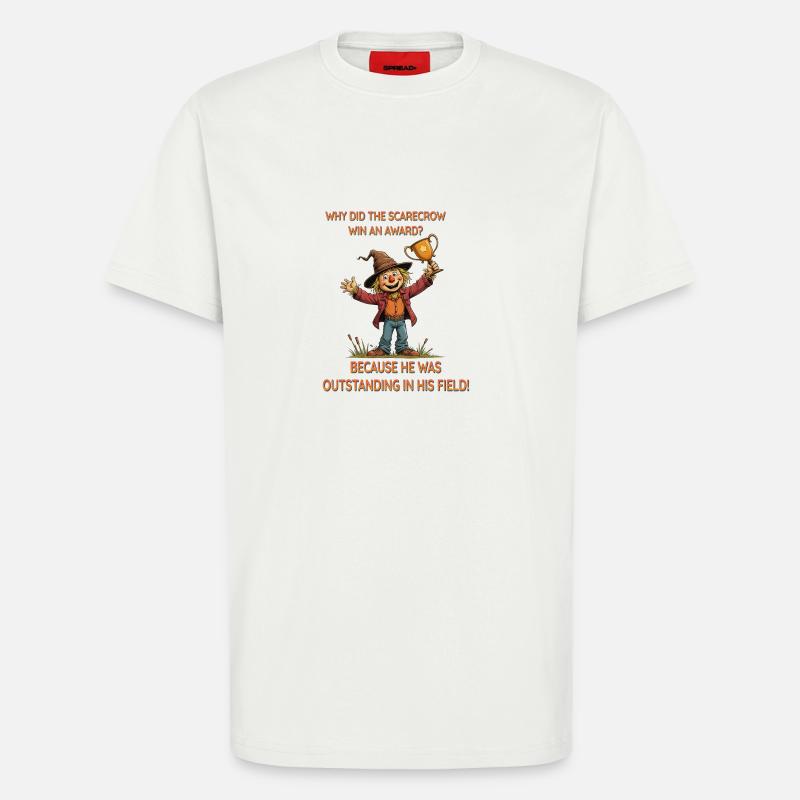 Gewinnende Vogelscheuche - T-Shirt - made by SPREAD - OFF WHITE