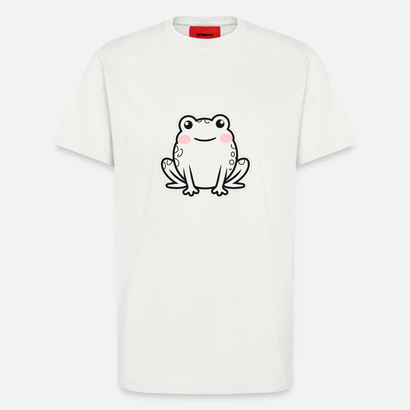 toad - T-Shirt - made by SPREAD - OFF WHITE