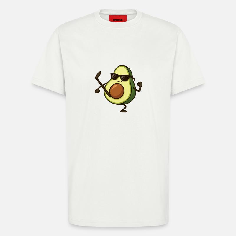 Avocado Karate - T-Shirt - made by SPREAD - OFF WHITE