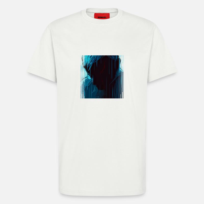 Tears in Rain - T-Shirt - made by SPREAD - OFF WHITE