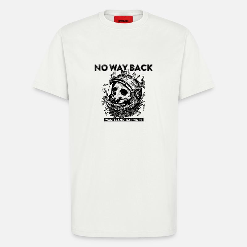 No Way Back - T-Shirt - made by SPREAD - OFF WHITE