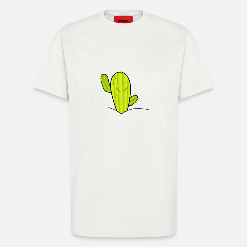 Kaktus - T-Shirt - made by SPREAD - OFF WHITE