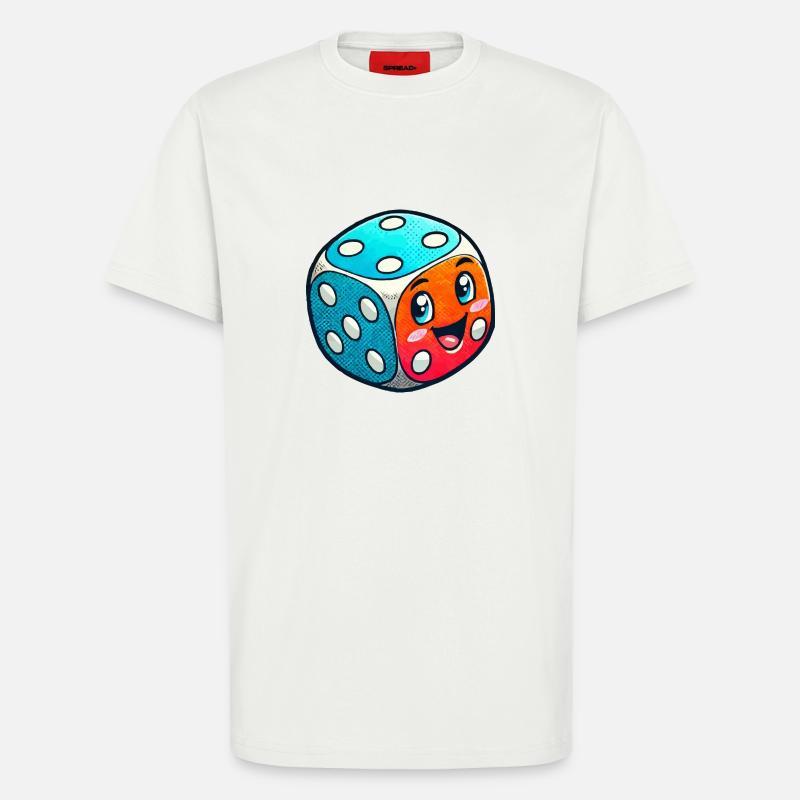 Cube Comic - T-Shirt - made by SPREAD - OFF WHITE