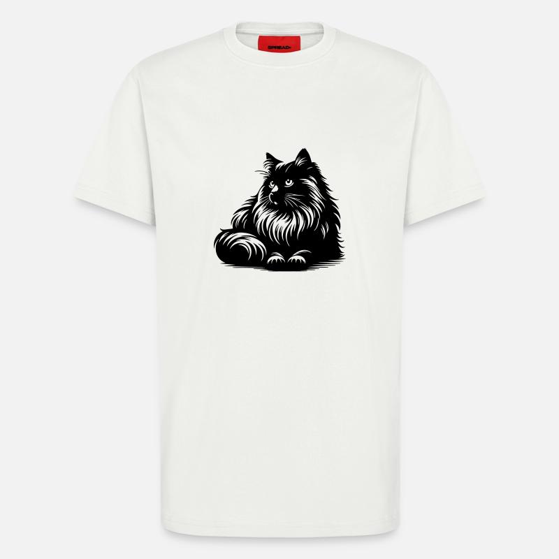 Ragdoll Katze - T-Shirt - made by SPREAD - OFF WHITE