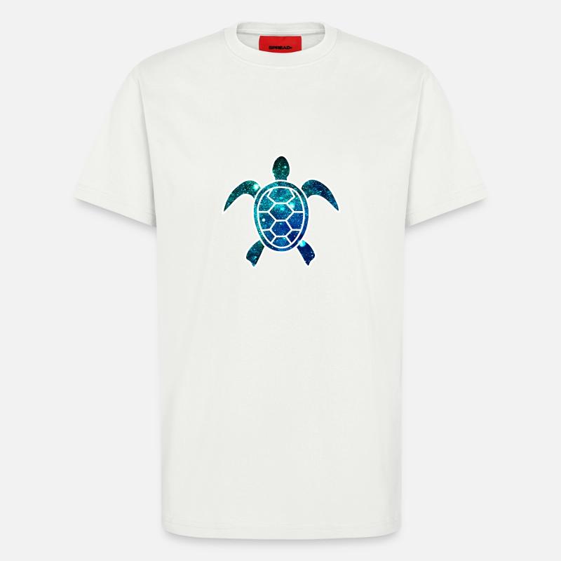 Kosmische Schildkröte - T-Shirt - made by SPREAD - OFF WHITE