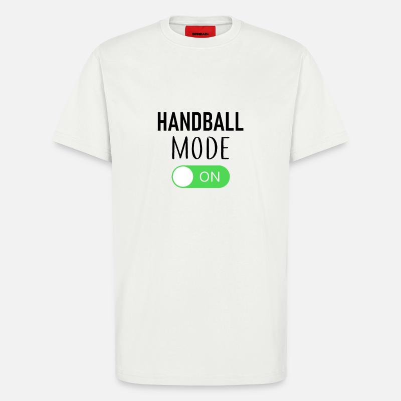 aaa Handball Mode On - T-Shirt - made by SPREAD - OFF WHITE