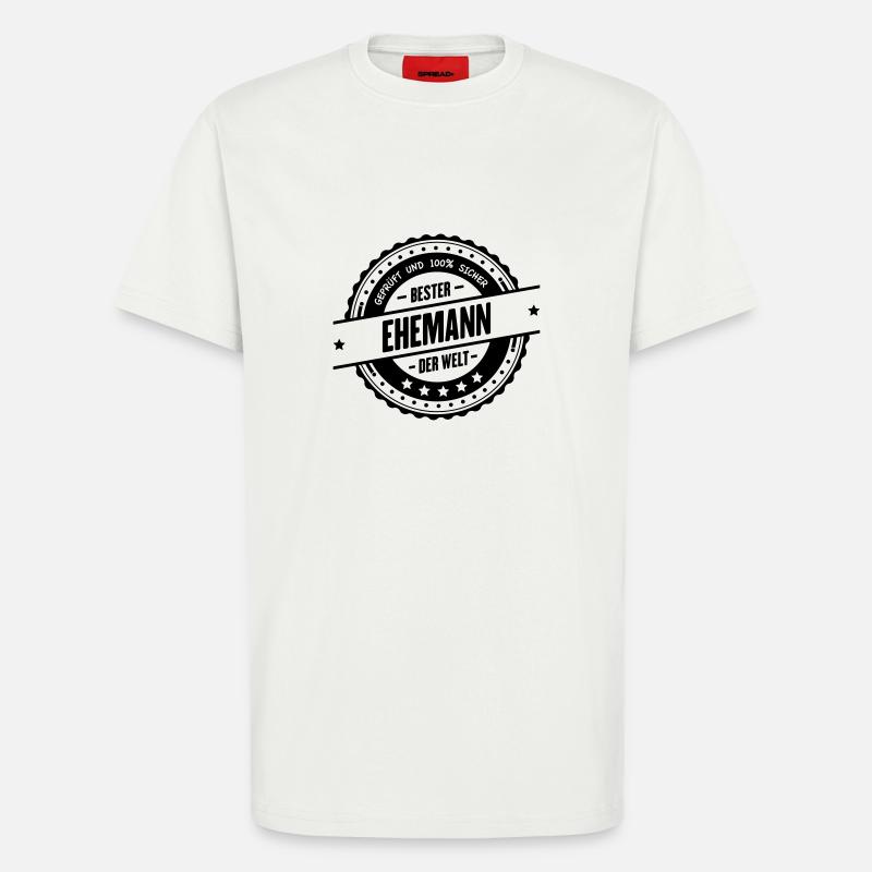 Bester Ehemann - T-Shirt - made by SPREAD - OFF WHITE