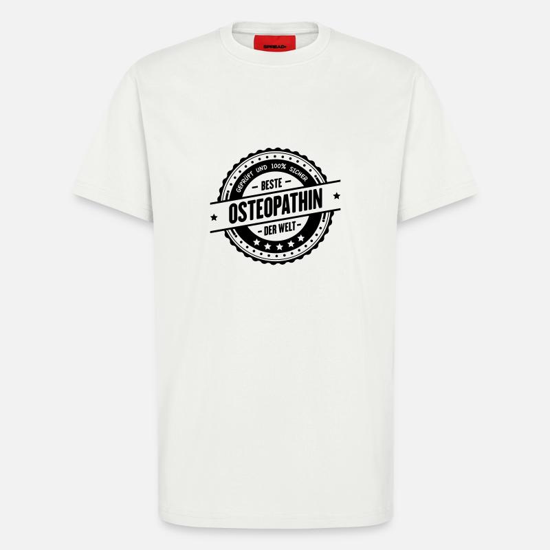 Beste Osteopathin - T-Shirt - made by SPREAD - OFF WHITE