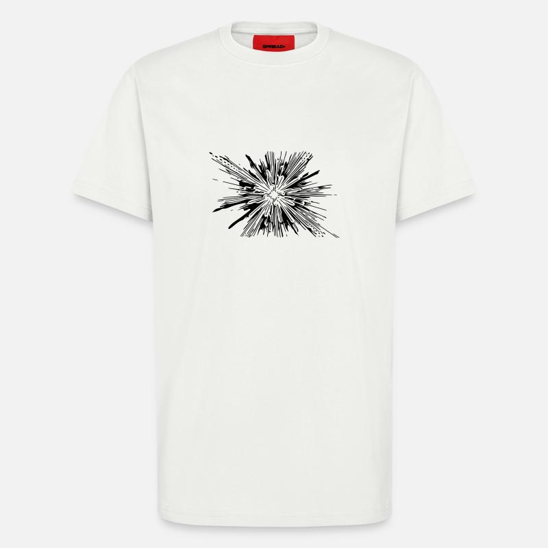 Vector Splash Explosion - T-Shirt - made by SPREAD - OFF WHITE