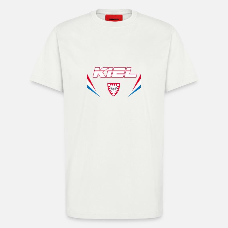 Kiel Vector - T-Shirt - made by SPREAD - OFF WHITE