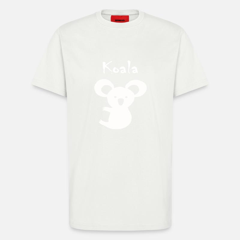 Koala - T-Shirt - made by SPREAD - OFF WHITE