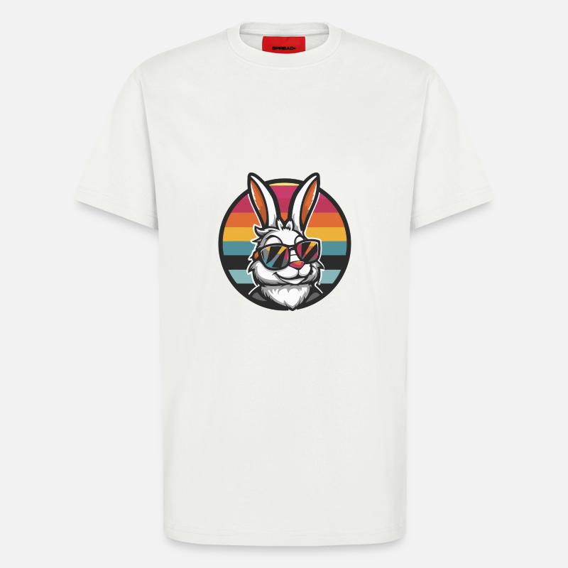 Bunny Comic Cool Summer - T-Shirt - made by SPREAD - OFF WHITE