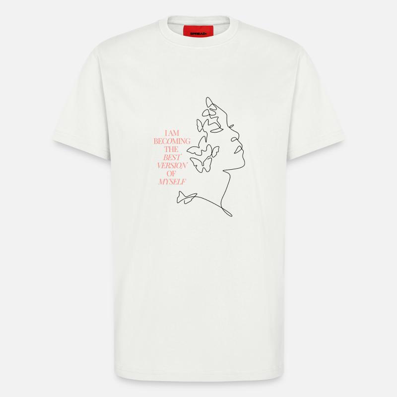 Beste Version von mir selbst - T-Shirt - made by SPREAD - OFF WHITE