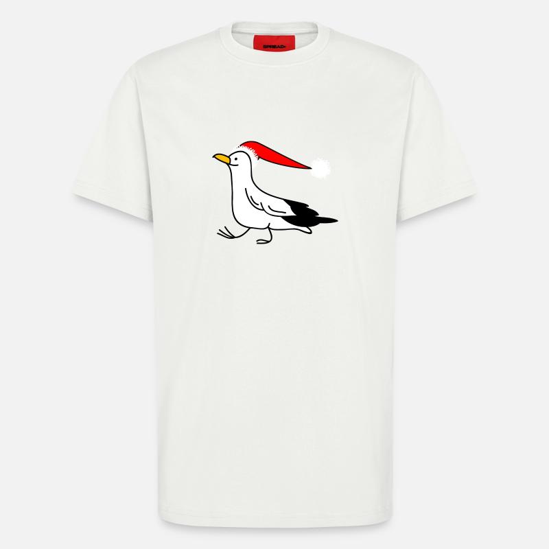 Weihnachtsmöwe - T-Shirt - made by SPREAD - OFF WHITE