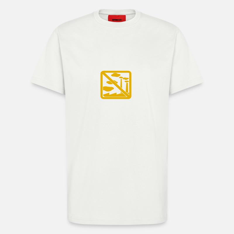 INTERD FABRIK 1 - T-Shirt - made by SPREAD - OFF WHITE
